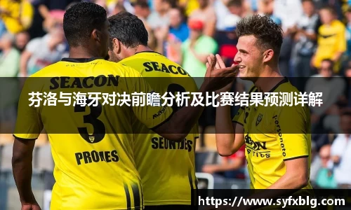 芬洛与海牙对决前瞻分析及比赛结果预测详解